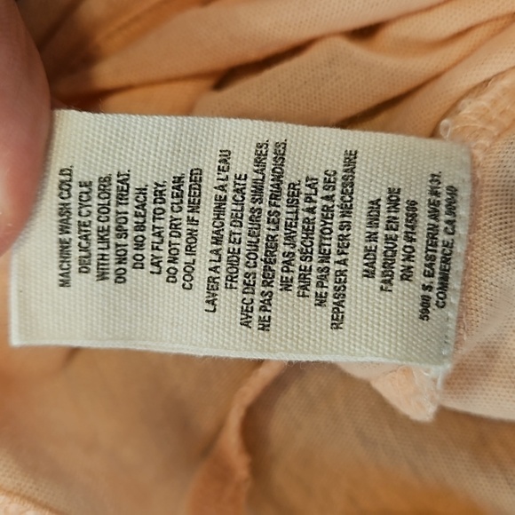 💕THE GREAT💕 The Slip Sleeper Jumpsuit ~ Rose Dust Size 0 XS NWT - Picture 13 of 13